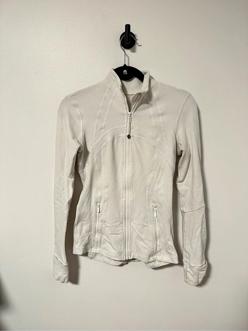 lululemon Define Jacket Women's White Full-Zip Size 6